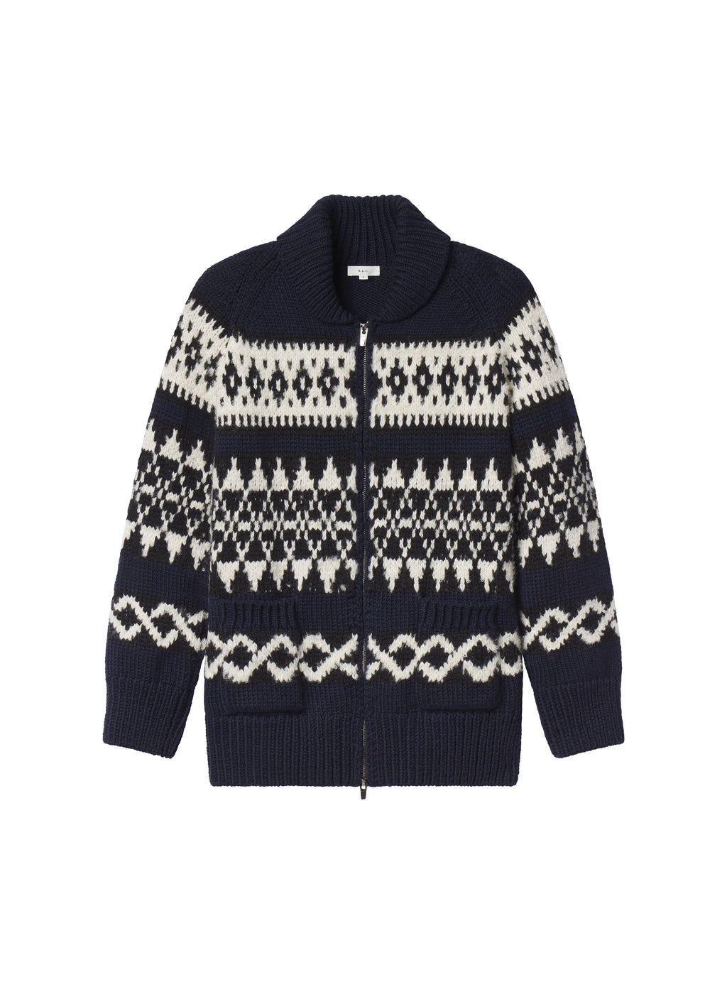 Joanna Merino Fairisle Cardigan