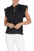 Gina Shirred Top