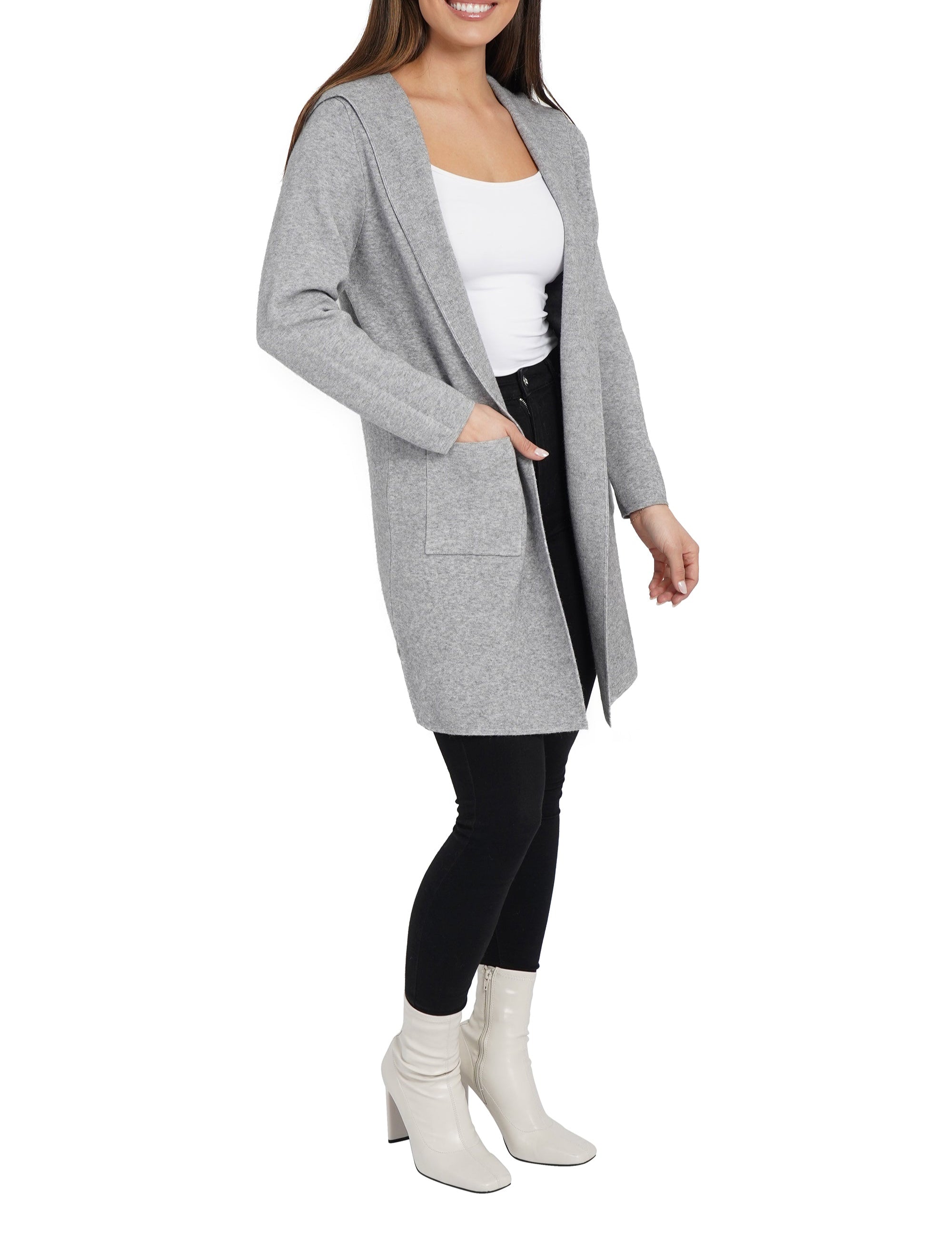 Jennifer Hooded Cardigan