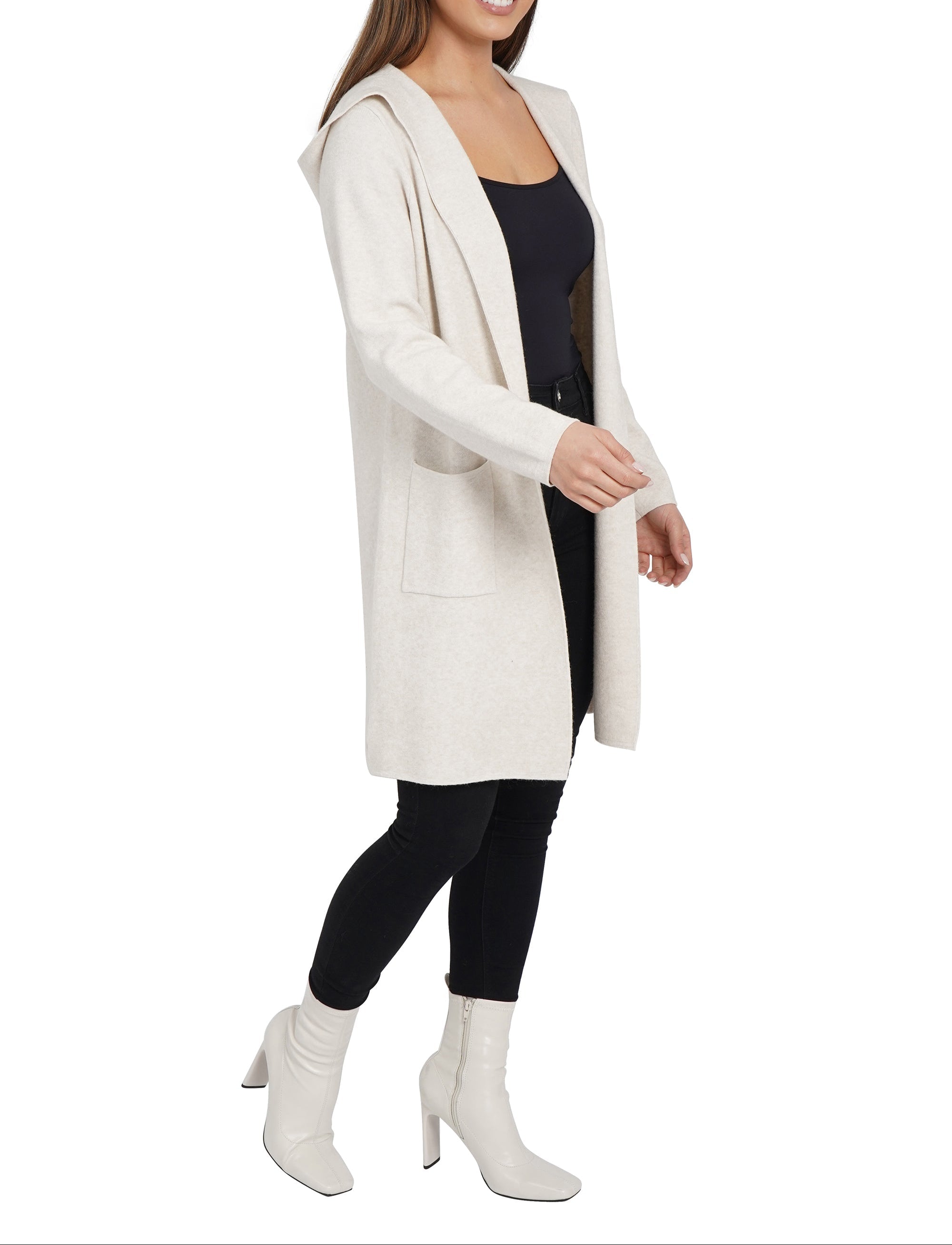 Jennifer Hooded Cardigan