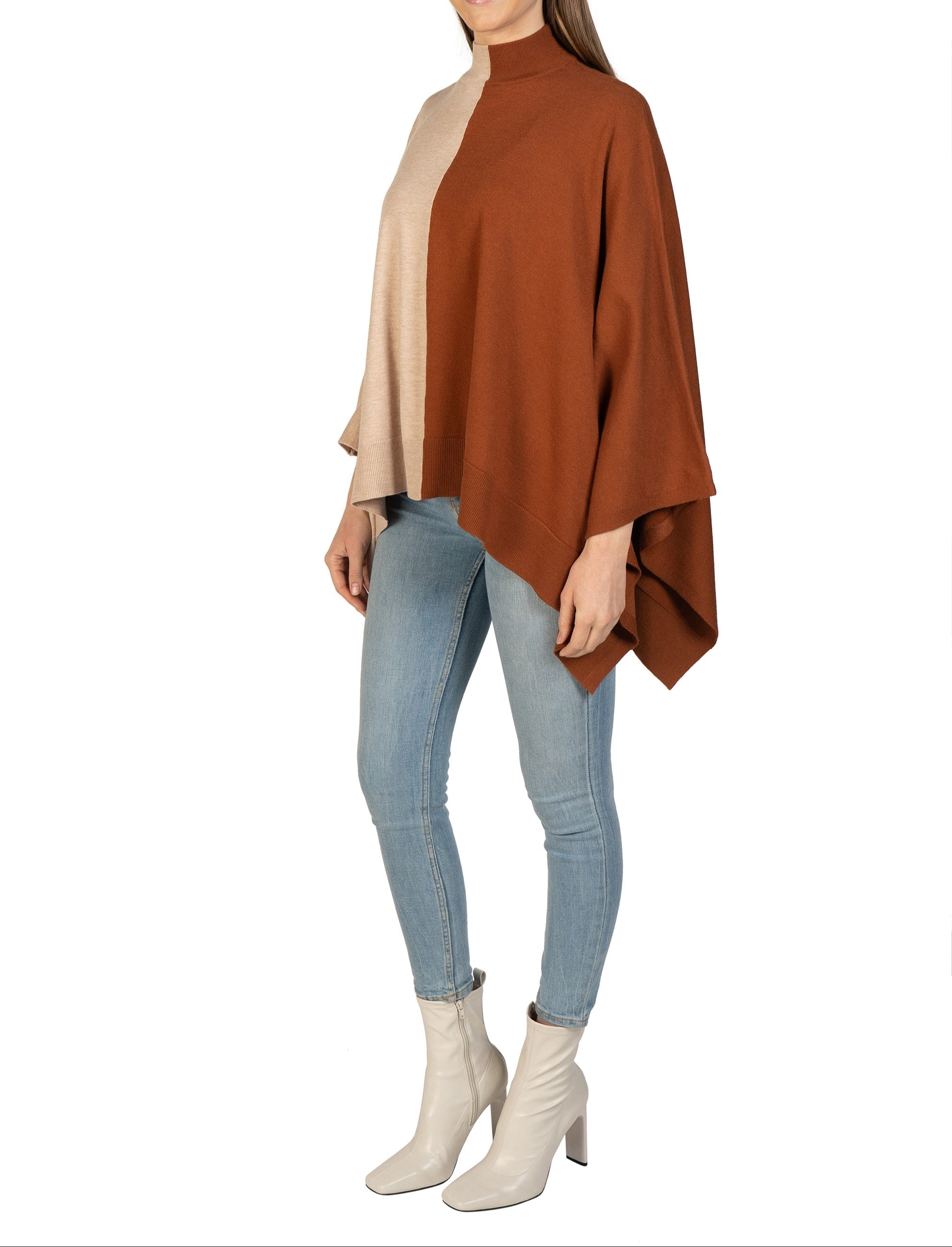 Two-Toned Poncho