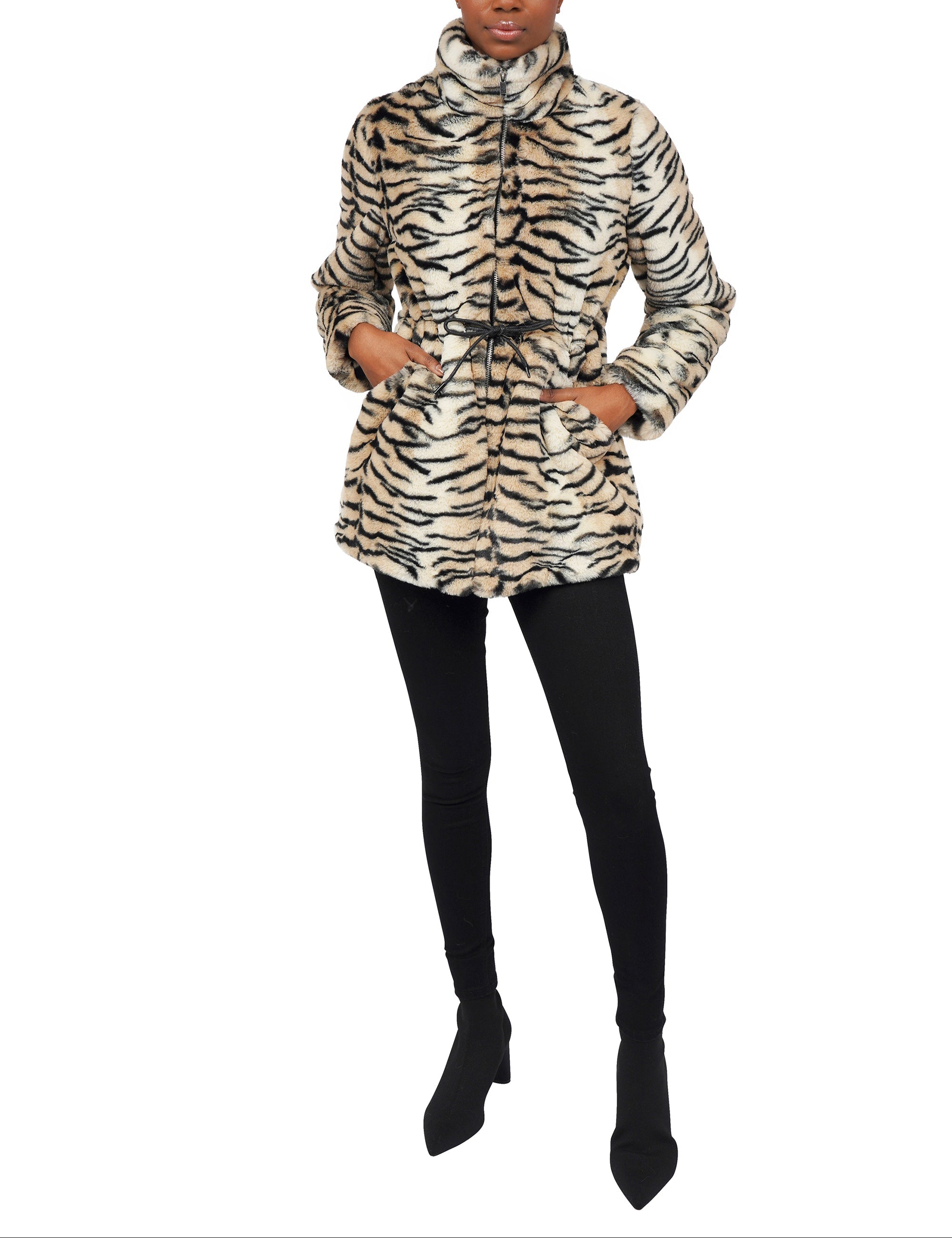 George Faux Fur Jacket