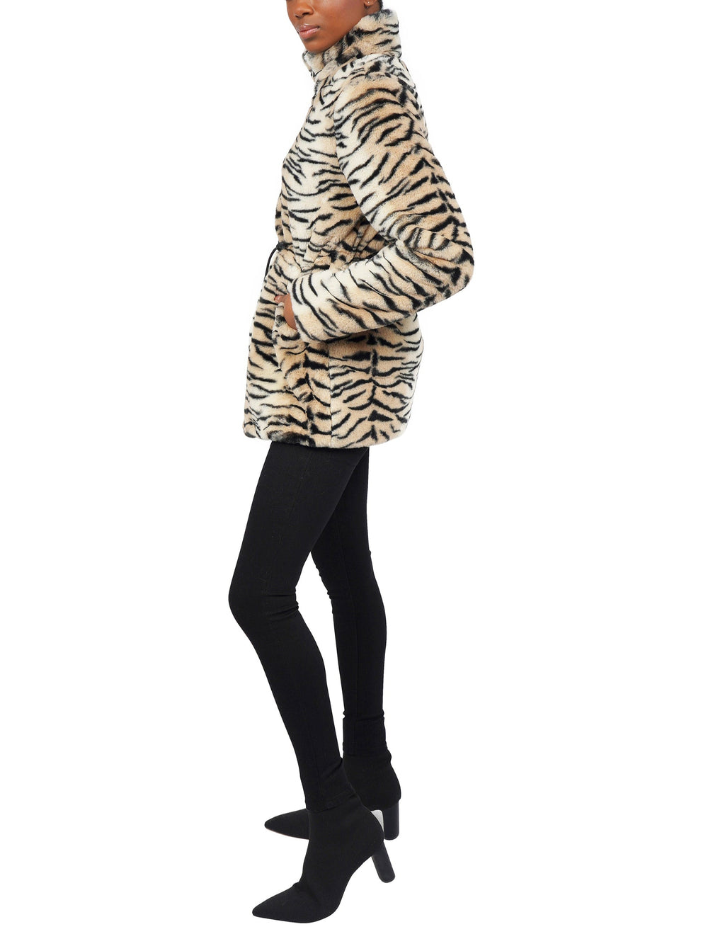George Faux Fur Jacket