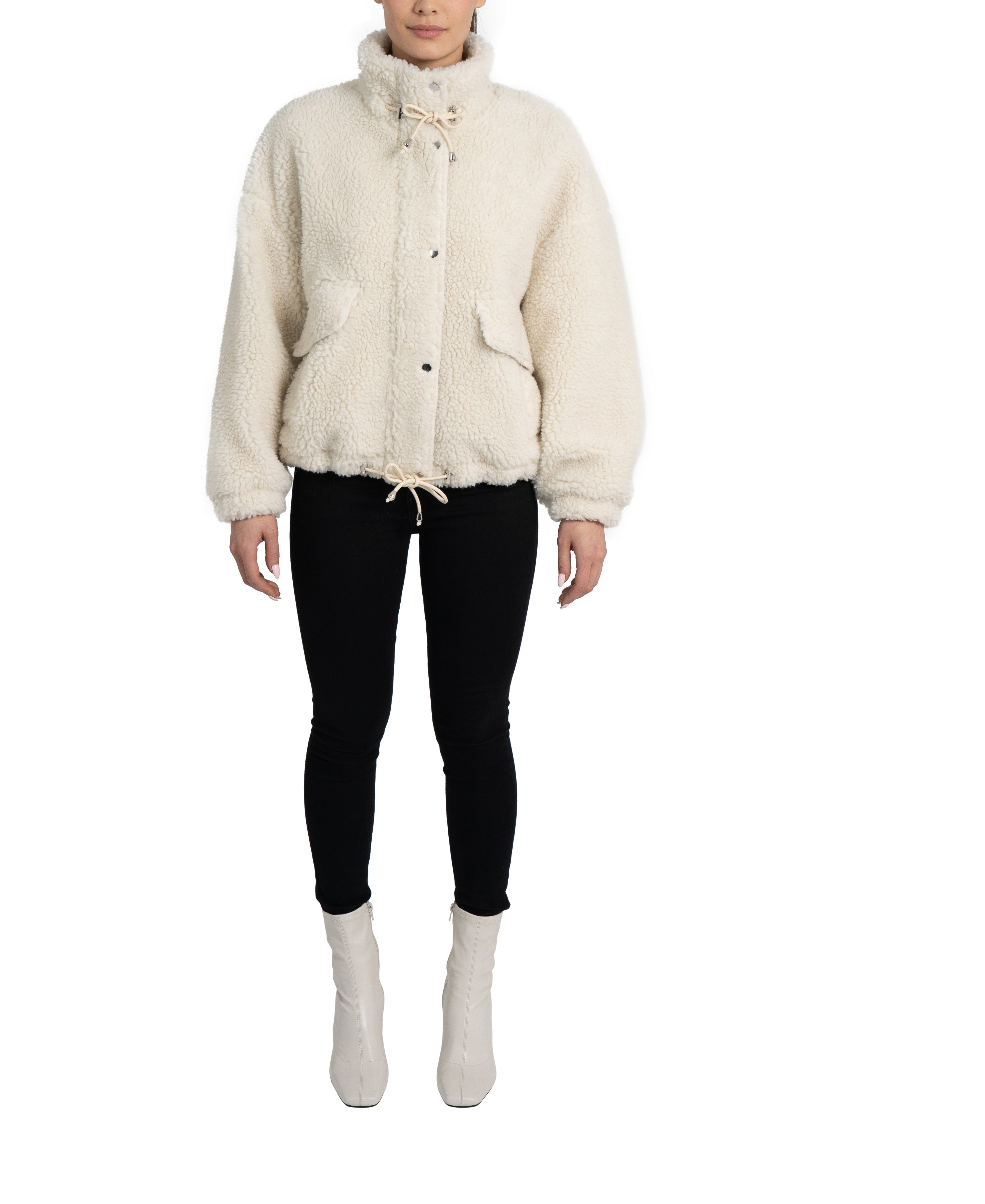 Amari Teddy  Faux Fur Jacket