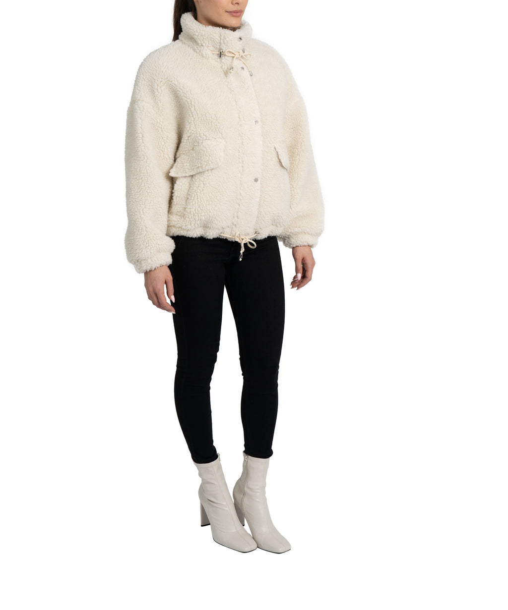 Amari Teddy  Faux Fur Jacket