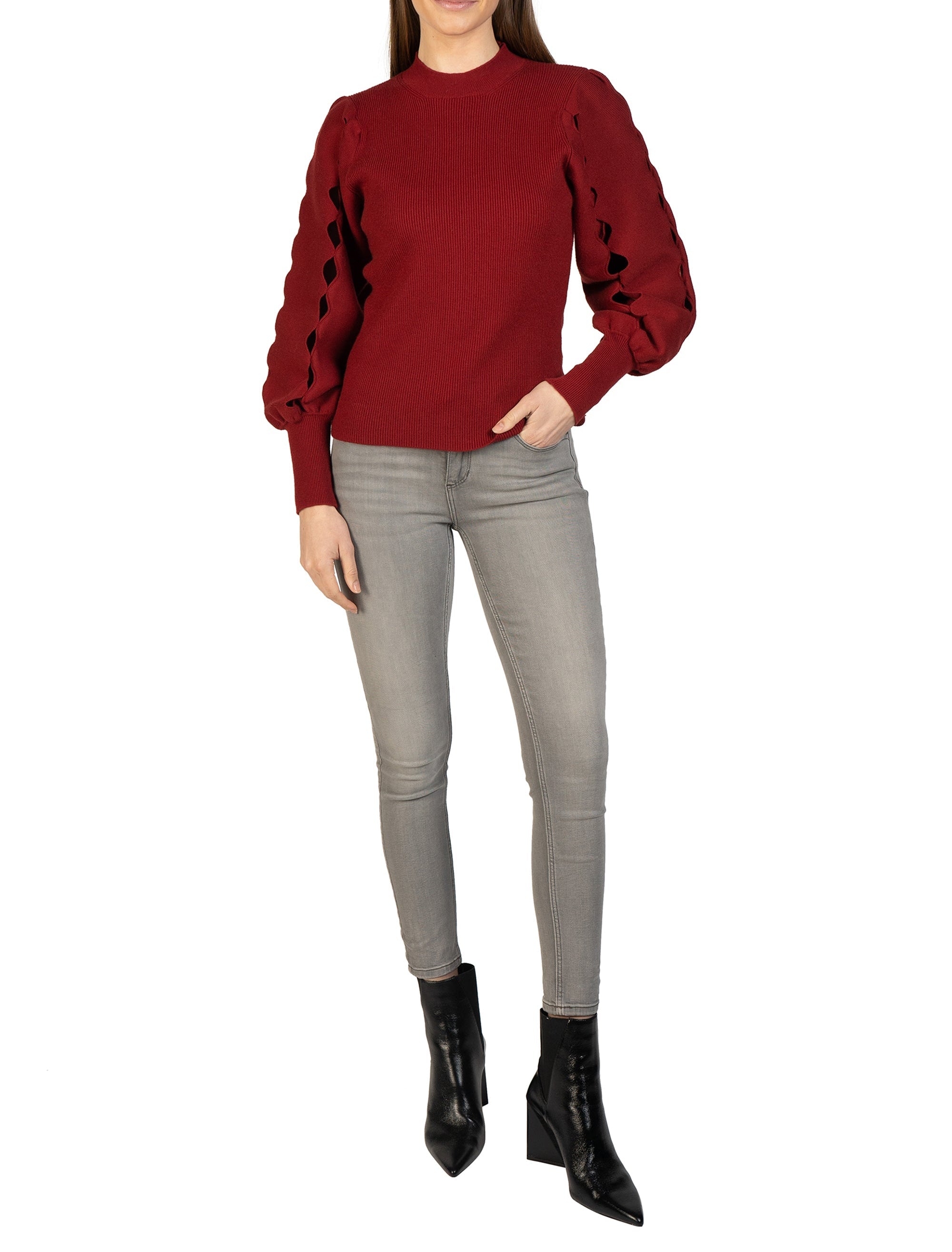 Ophelia Cut Sleeve Sweater