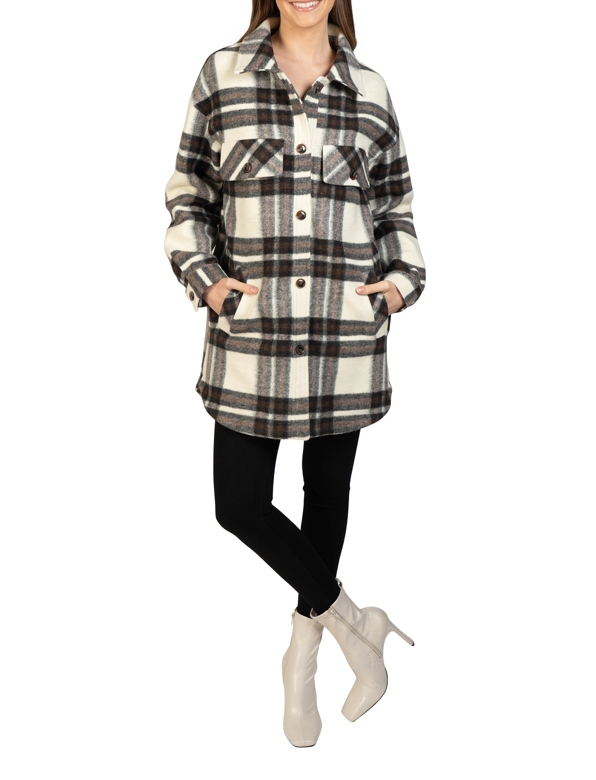 Lightweight Plaid Shacket