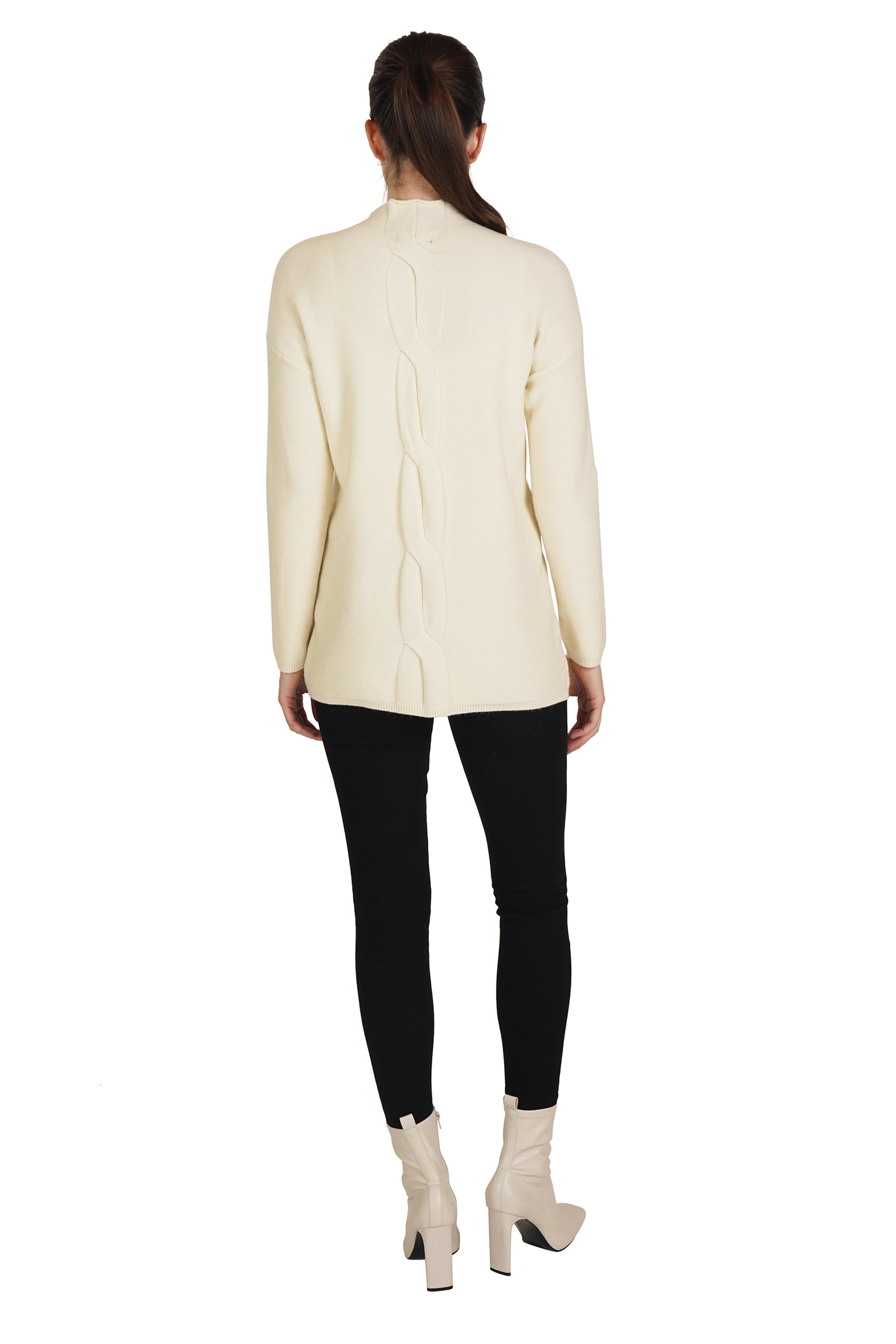 Mock-neck Sweater