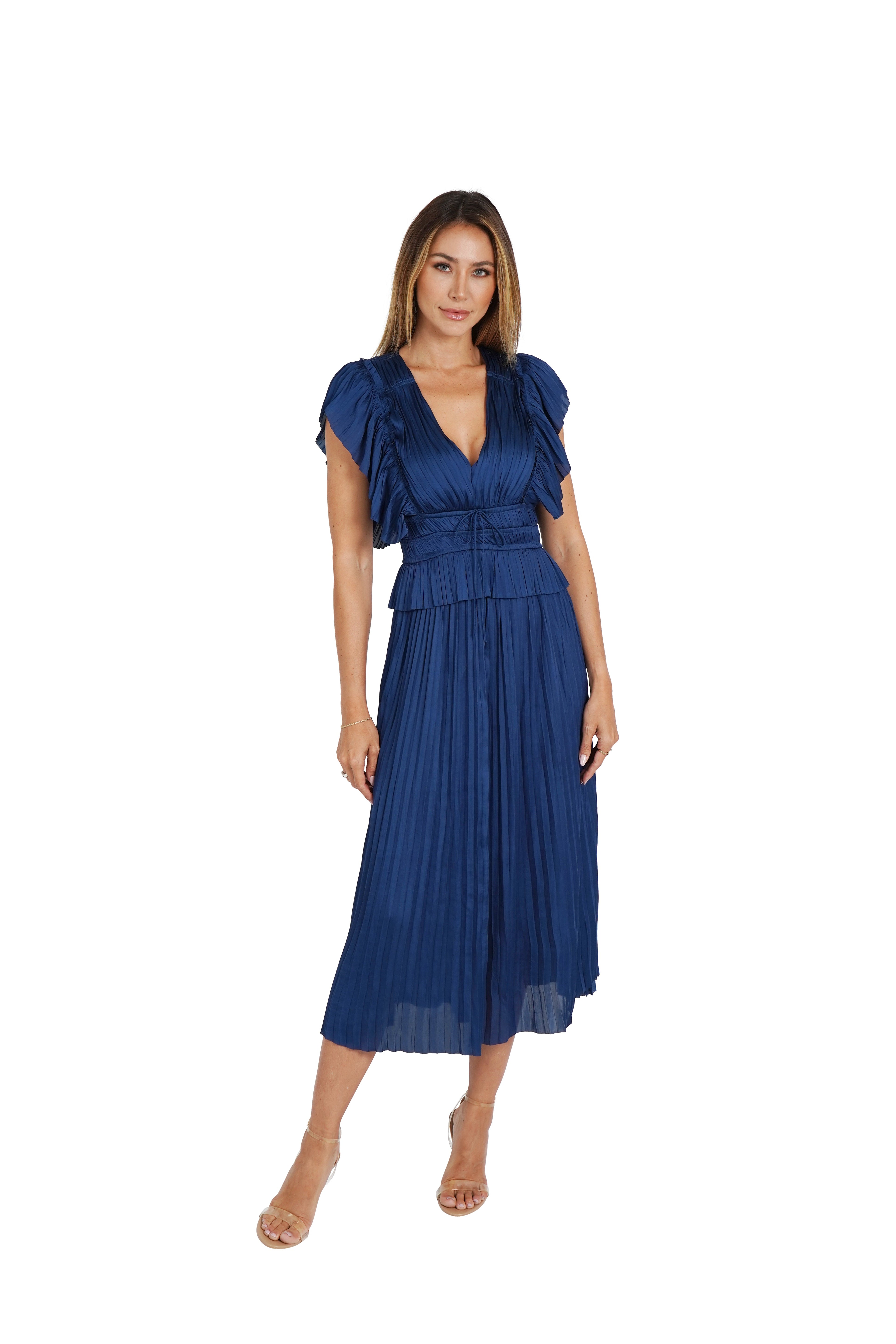 Harper Pleated Dress