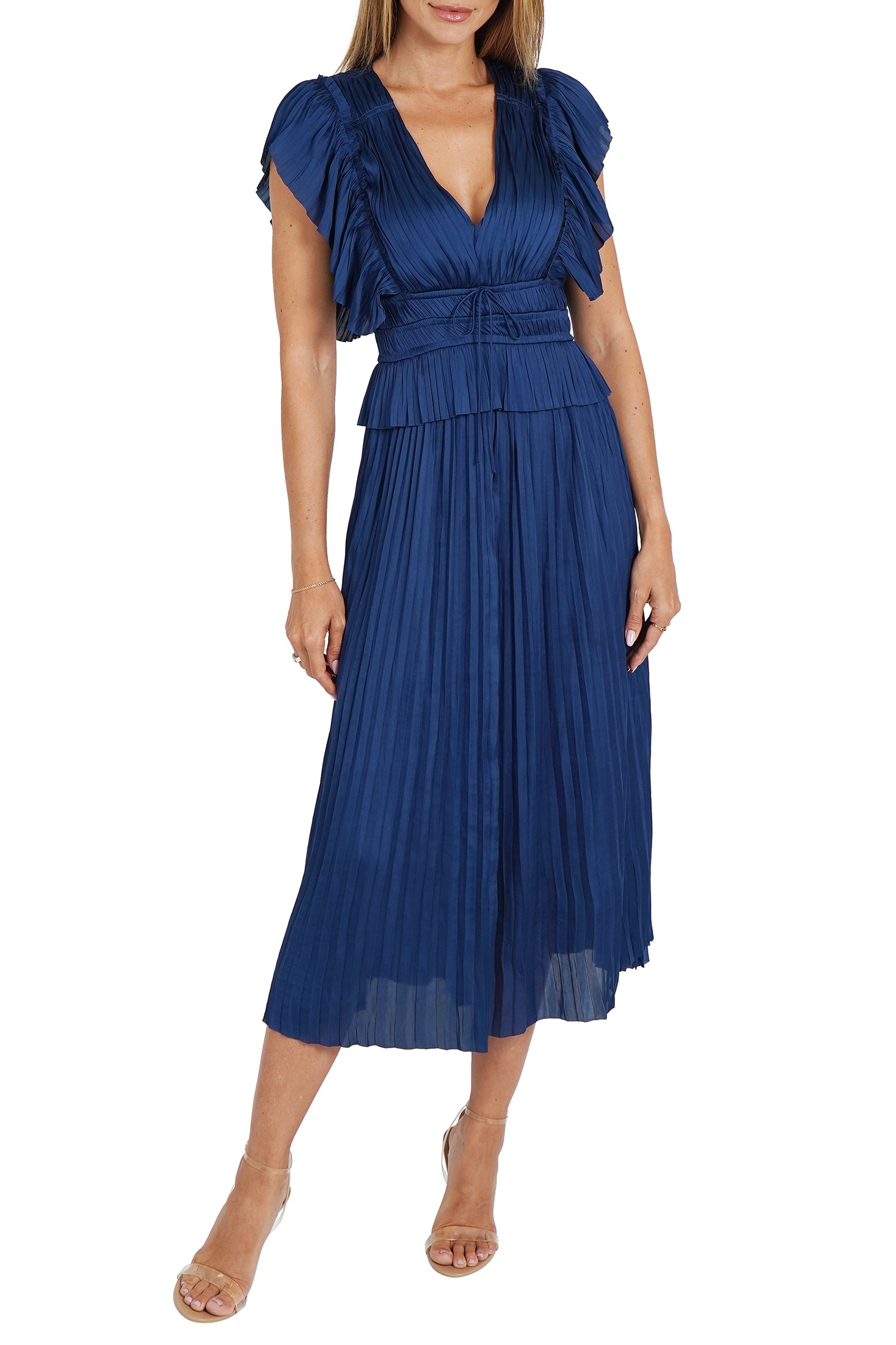 Harper Pleated Dress
