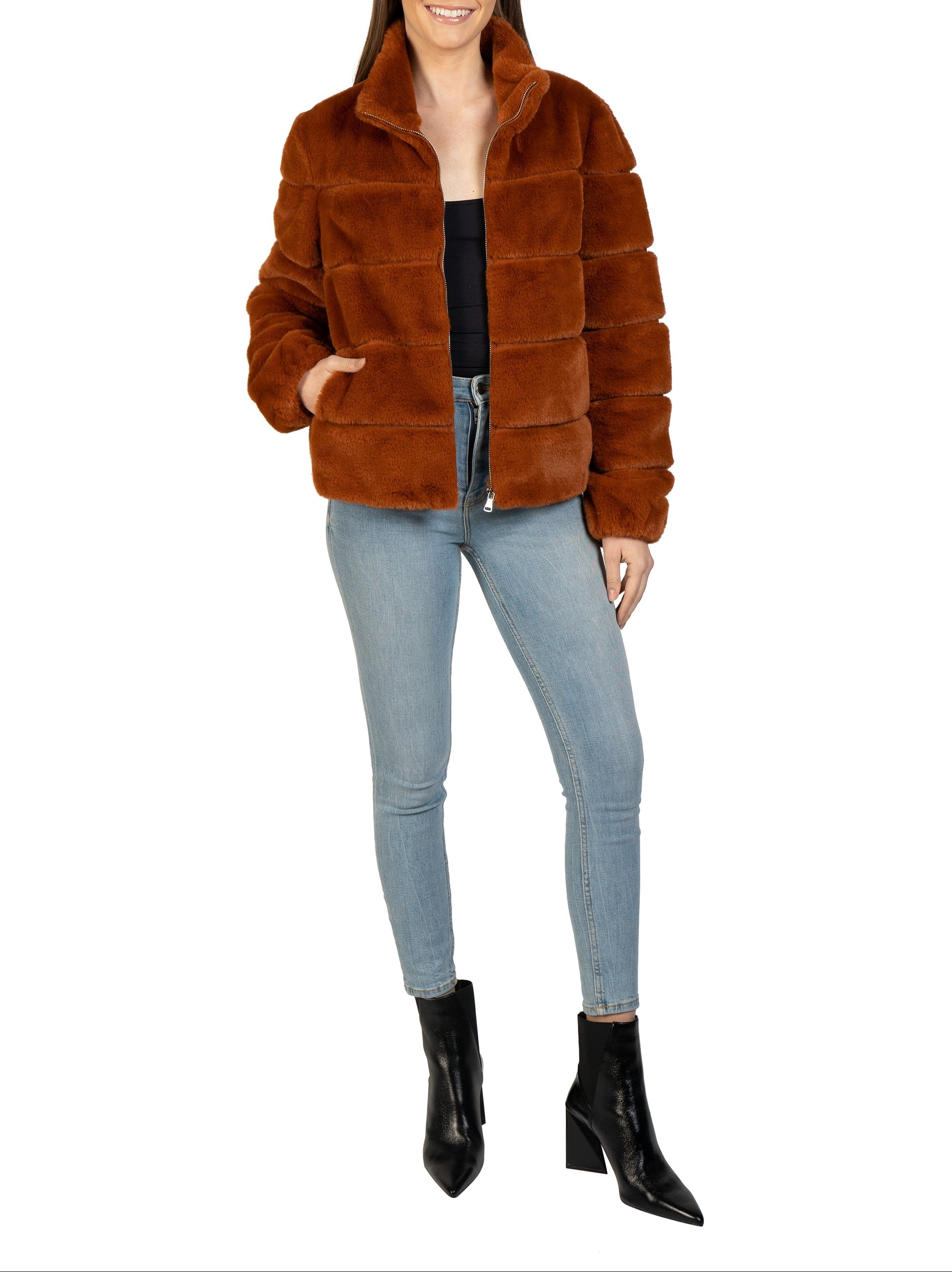 Alex Faux Fur Jacket