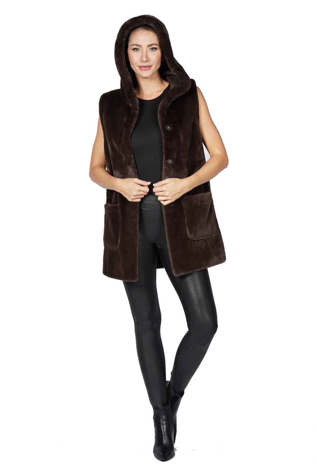 Carl Faux Fur Vest