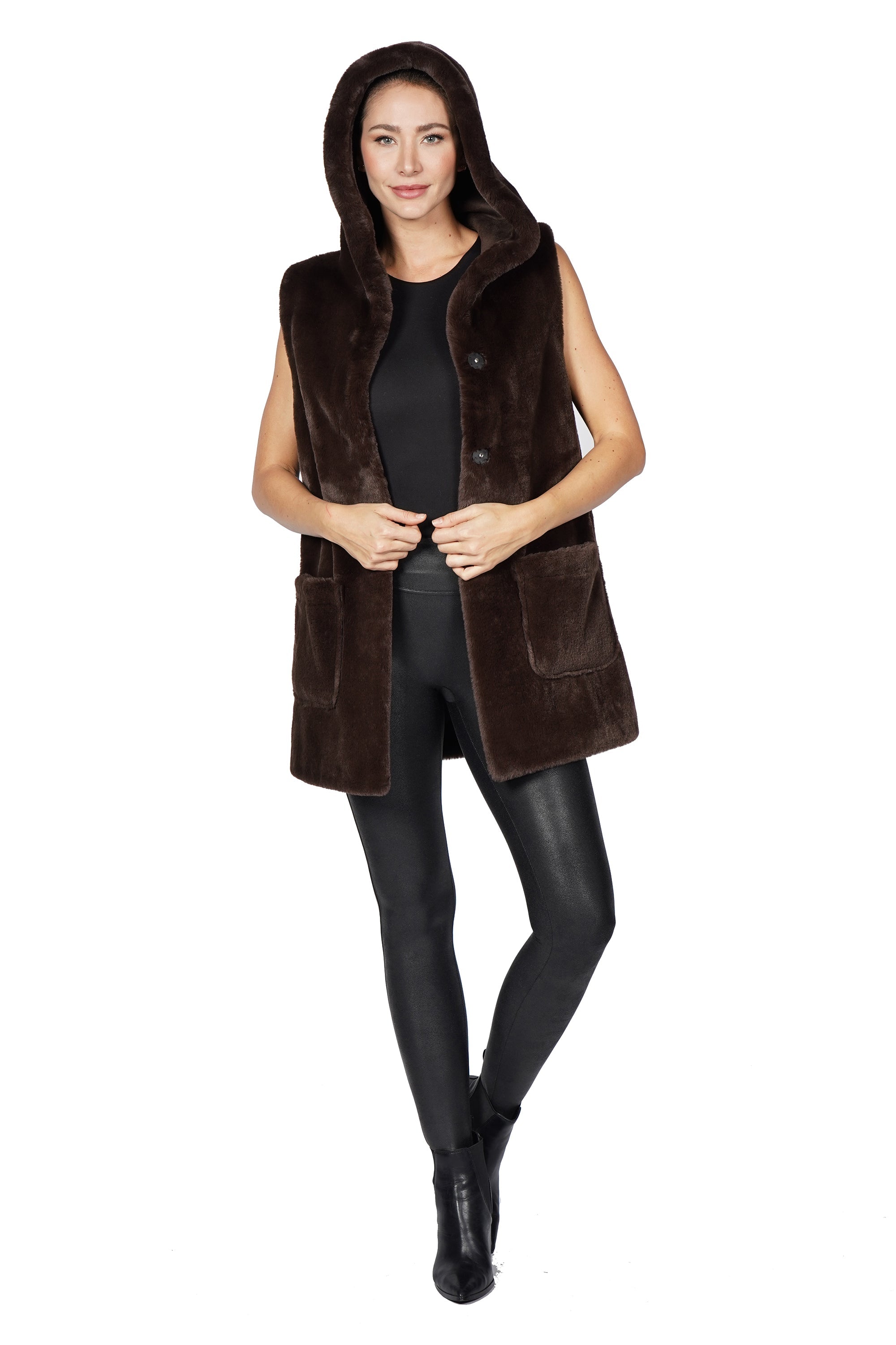 Carl Faux Fur Vest