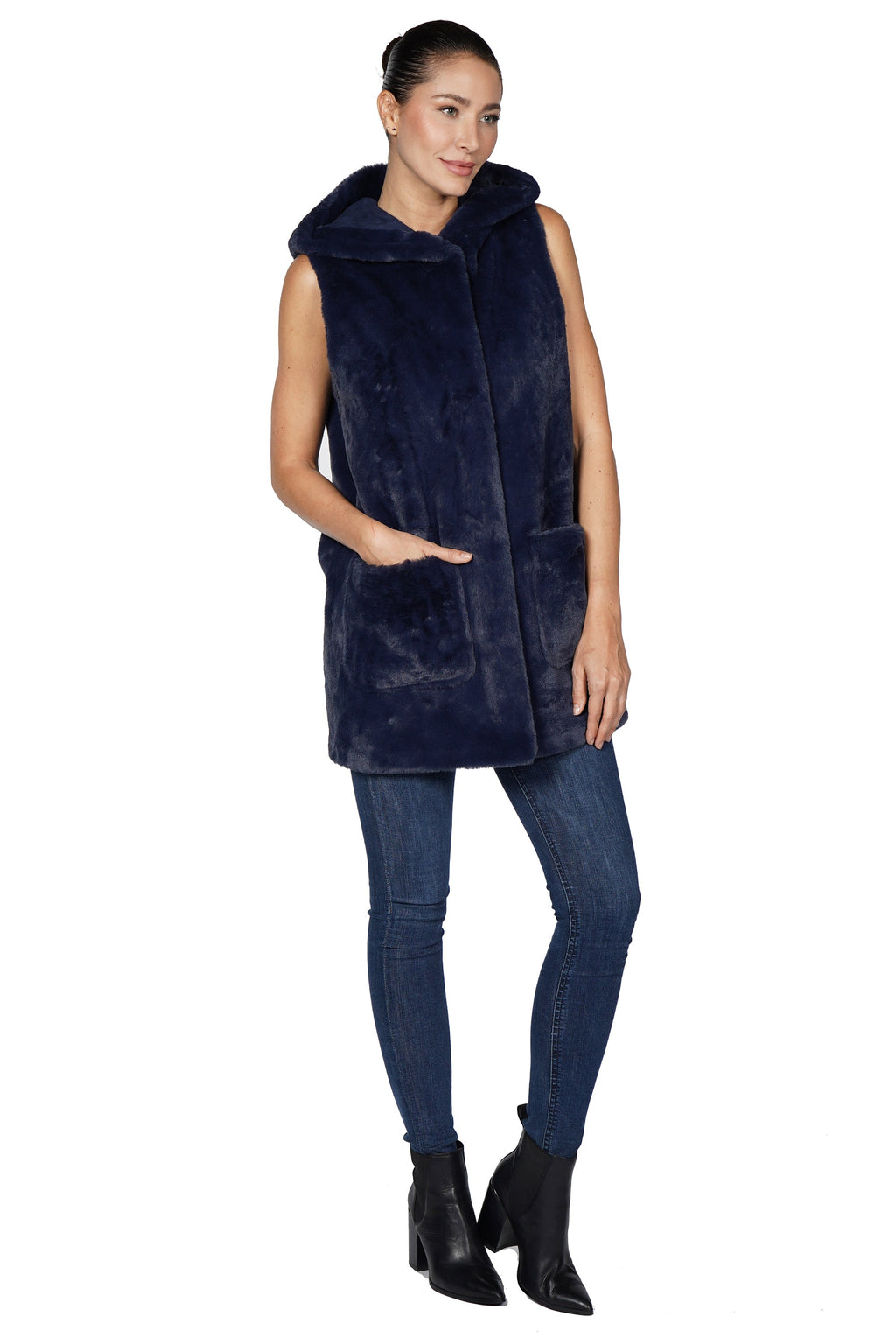 Carl Faux Fur Vest
