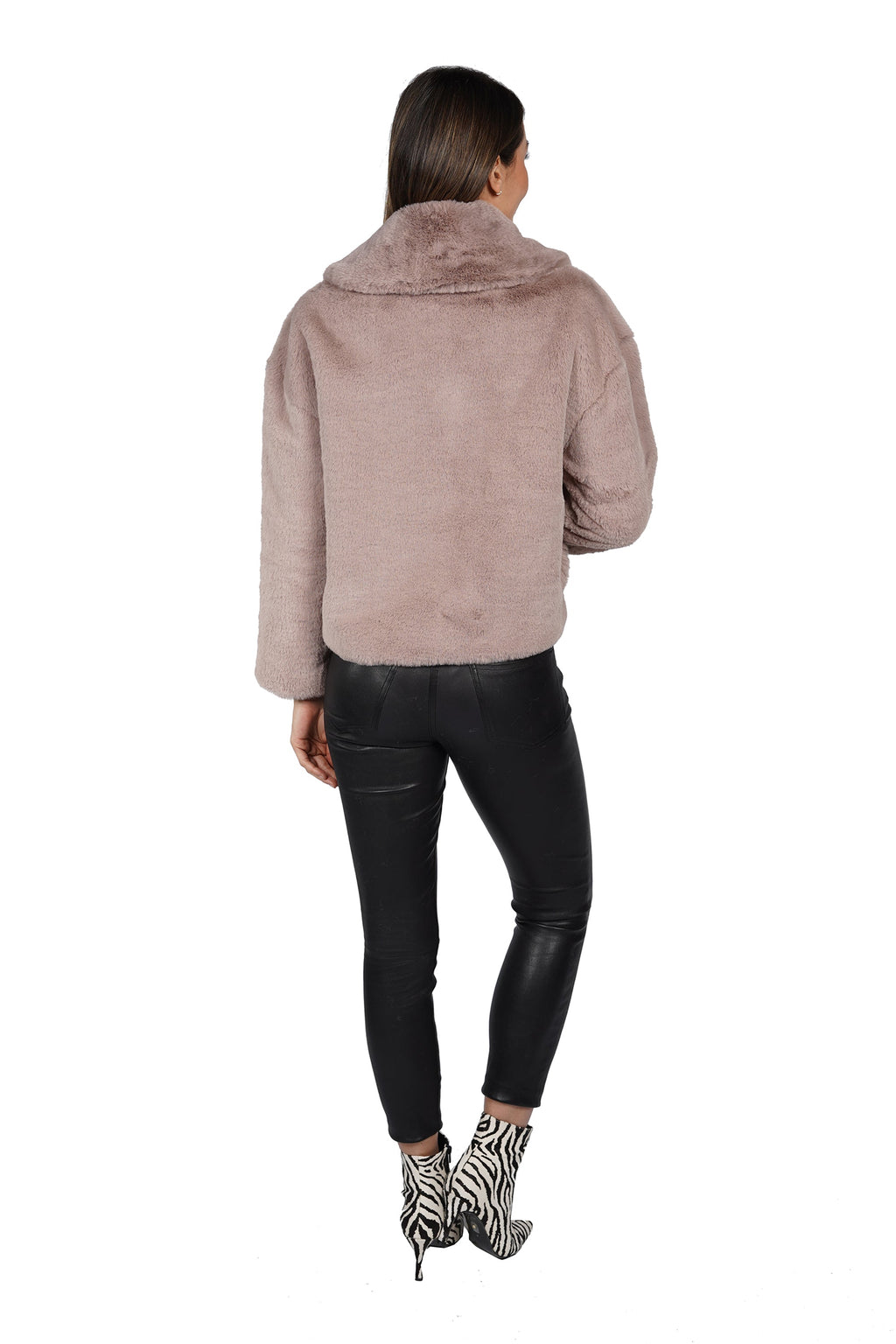Tammy Faux Fur Cropped Jacket