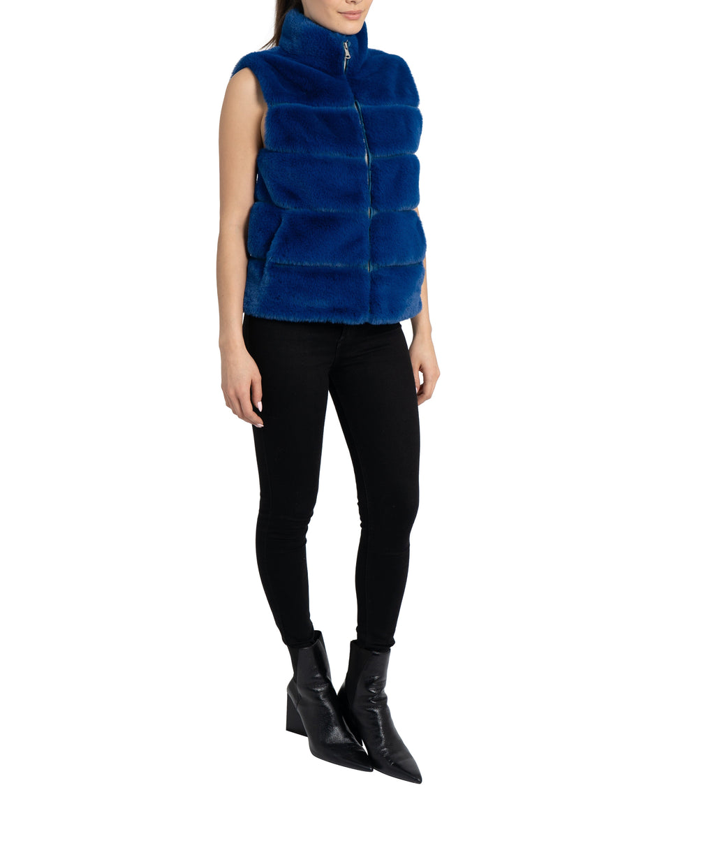 Vince Faux Fur Vest
