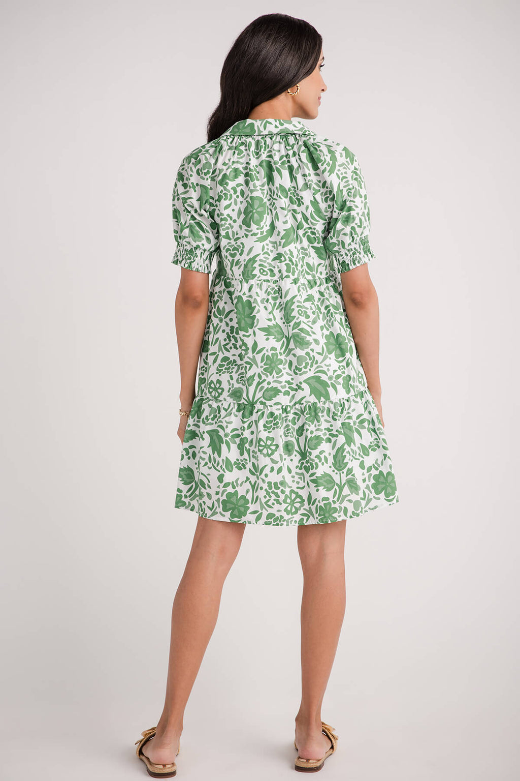 THML Printed Shirt Dress